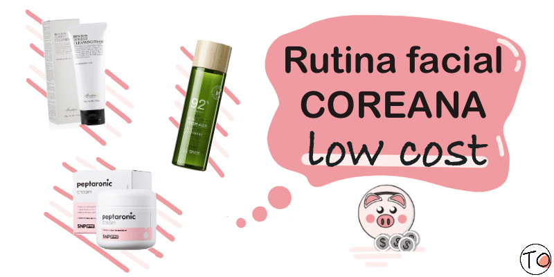 rutina facial coreana low cost
